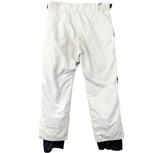 BURTON Universe Snowboard Ski Pants White Insulated Mesh Lined Men’s L - Picture 2 of 14